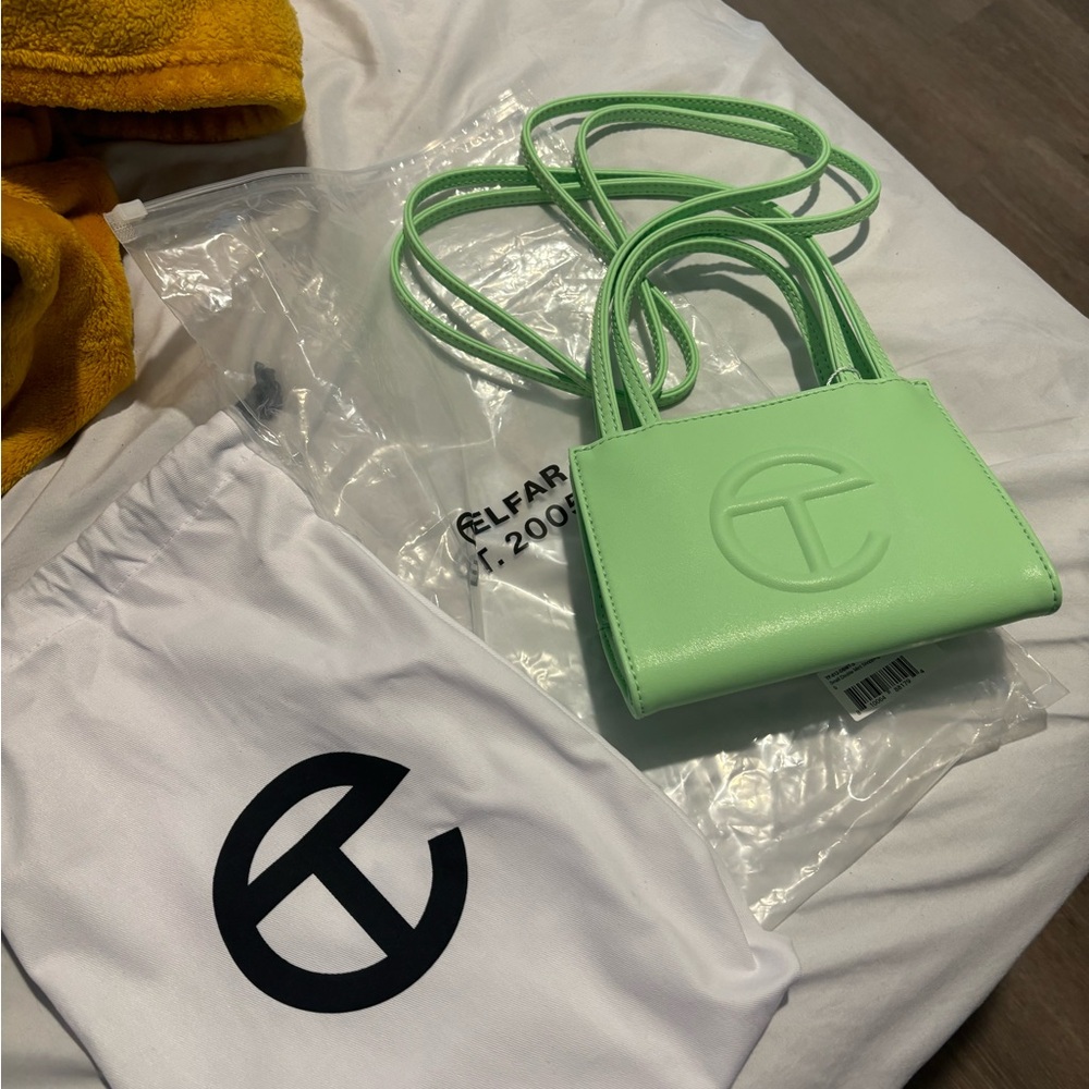 Telfar Mint Green Mini Bag